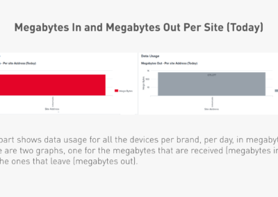 Devices Monitoring (Megabytes In and Out)